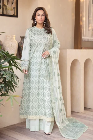 Rubab By Raeesa Premium NF-1304 | Luxury Embroidered Lawn Dress