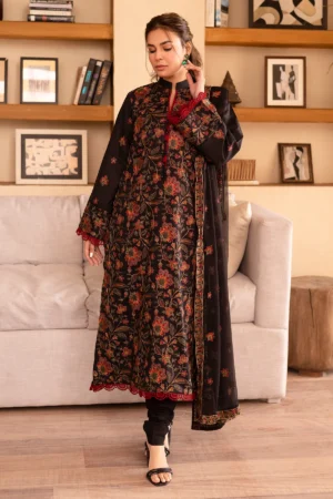 Rubab By Raeesa Premium NF-1310 | Luxury Embroidered Lawn Dress