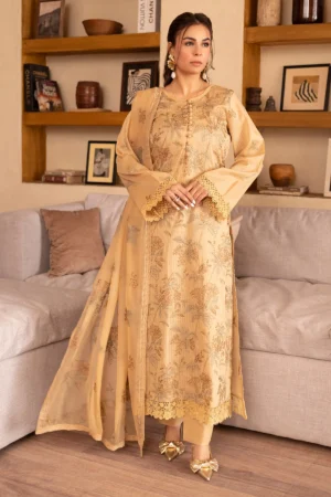 Rubab By Raeesa Premium NF-1301 | Luxury Embroidered Lawn Dress