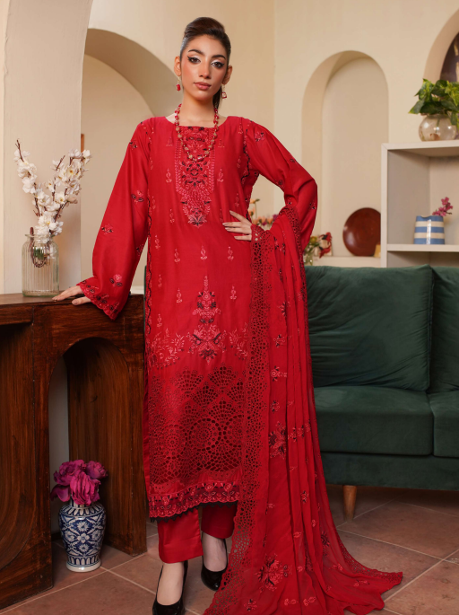 Shaista Festive Lawn Summer D-10 | Luxury Embroidered Lawn Dress