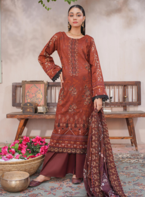 Shaista Amber Printed Lawn Design-24 | Luxury Printed Lawn Dress