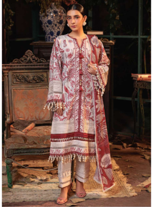 Cardinal | Bonanza Satrangi Lawn | Unstitched Dress