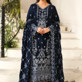 Alternative view of Soil | Sheen By Raeesa Premium | Black Velvet dress